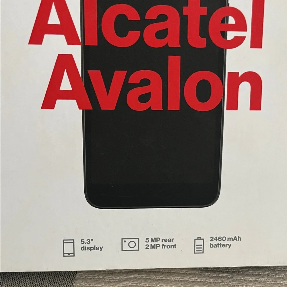 Alcatel Avalon Black Smartphone